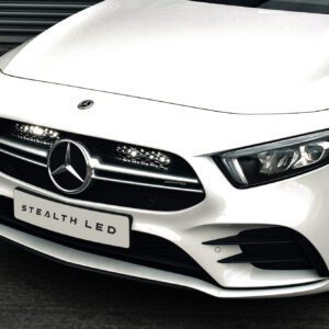 Stealth LED Mercedes A35 AMG 2018+ Twin 10" Luminous LED Integration Grille Kit - 7,560 Lumens