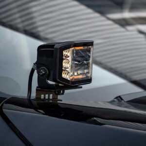 Stealth LED Nissan Navara D23 2015-2021 Twin 4" Dark Force LED Bonnet Kit - 16,800 Lumens