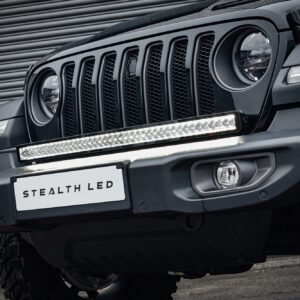 Stealth LED JEEP Wrangler JL 2019+ 40" Luminous LED Integration Grille Kit - 33,600 Lumens