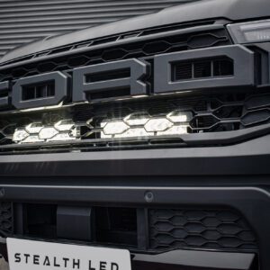 Stealth LED Ford Ranger T9 2023+ Twin 13" Luminous LED Integration Grille Kit - 20,160 Lumens