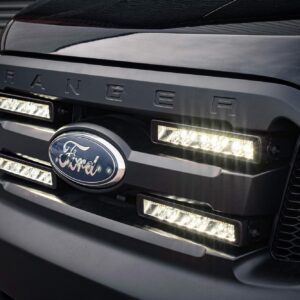 Stealth LED Ford Ranger T7 2015-2018 Quad 10" Luminous LED Integration Grille Kit - 15,120 Lumens