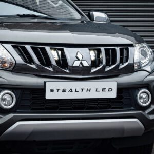 Stealth LED Mitsubishi L200 2015-2019 Twin 3" Luminous LED Integration Grille Kit - 9,600 Lumens