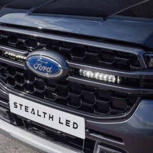 Stealth LED Ford Ranger T9 2023+ Twin 10" Luminous LED Integration Grille Kit - 7,560 Lumens