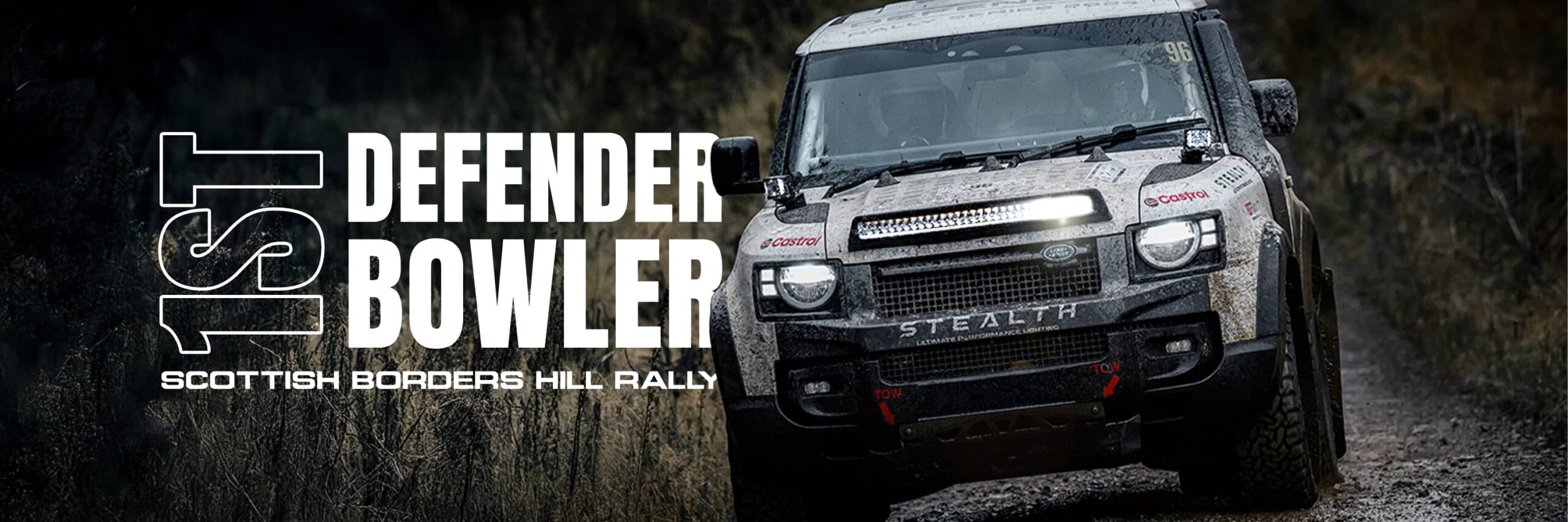 Land rover bowler banner