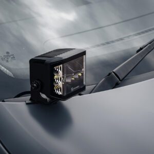 Stealth LED VW Transporter T5 T6 T6.1 2003-2024 Twin 4" Dark Force LED Bonnet Kit - 16,800 Lumens