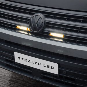 Stealth LED VW Crafter 2017+ Twin 6" Flashing Luminous LED Integration Grille Kit - 5,760 Lumens