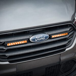 Stealth LED Ford Transit MSRT 2018-2022 Twin 10" Flashing Luminous LED Integration Grille Kit - 7,560 Lumens