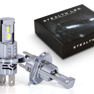 Stealth LED H4 Headlight Bulb Pair - 3200 lumens
