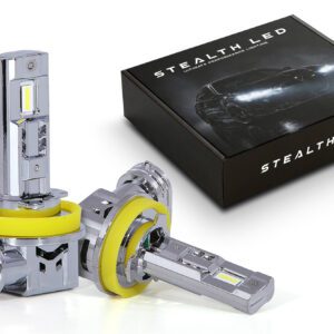 Stealth LED H11 Headlight Bulb Pair - 3200 lumens