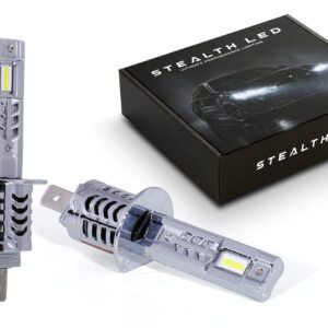 Stealth LED H1 Headlight Bulb Pair  - 3200 lumens
