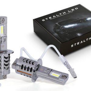 Stealth LED H3 Headlight Bulb Pair - 3200 lumens