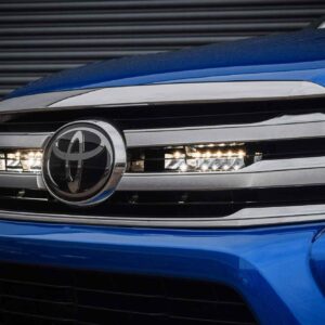 Stealth LED Toyota Hilux MK8 2015-2020 Twin 10" Luminous LED Integration Grille Kit - 7,560 Lumens