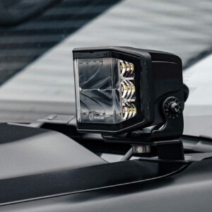 Stealth LED Ford Ranger T9 2023+ Twin 4" Dark Force LED Bonnet Kit - 16,800 Lumens