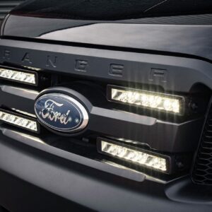 Stealth LED Ford Ranger T7 2015-2018 Quad 10" Luminous LED Integration Grille Kit - 15,120 Lumens