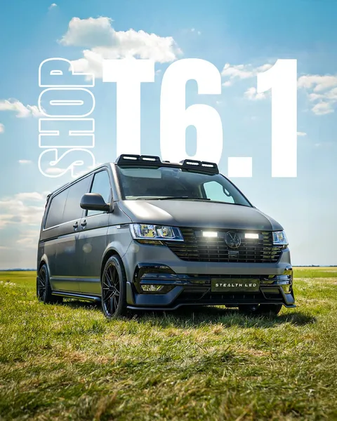 VW transporter t6.1 banner fitted with stealth led performance lights